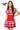 Licensed Sample - SMU Vintage Football Stripes Sweater Dress
