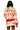 Sample Beige Multi Pinwheels & Tacos Cardigan & Skirt Set