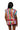 Sample Knit Rainbow Striped Tie Up Short Sleeve Top & Skirt Set