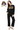 Licensed Sample - ECU Black W/ Multi Jewel Letter Sweatshirt/Pant SET