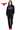 Licensed Sample - SMU Black W/ Multi Jewel Letter Sweatshirt/Pant SET
