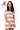 Licensed Sample Alabama Full Sequin Striped Words Dress