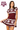 Licensed Sample - Texas A&M Vintage Football Stripes Sweater Dress