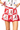 Licensed Sample - Crimson & White Checkered Alabama "A" Skirt