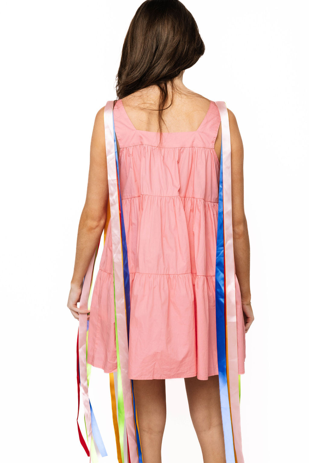 pink cotton tank dress Cynthia Rowley Women's Cotton Tank Dress - Neon Pink