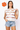 Licensed Sample - Clemson Full Sequin Skinny Stripe Vest