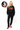 Licensed Sample - FSU Black W/ Multi Jewel Letter Sweatshirt/Pant SET