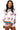 Sample White Rainbow Pinwheels Sweatshirt & Short Set