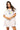 Sample White Multi Jewel Cotton Tee Dress