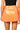 Sample Neon Orange Full Sequin Skirt