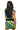 Sample Black Multi Sugar Skull Knit Tie Up Tank & Skirt Set