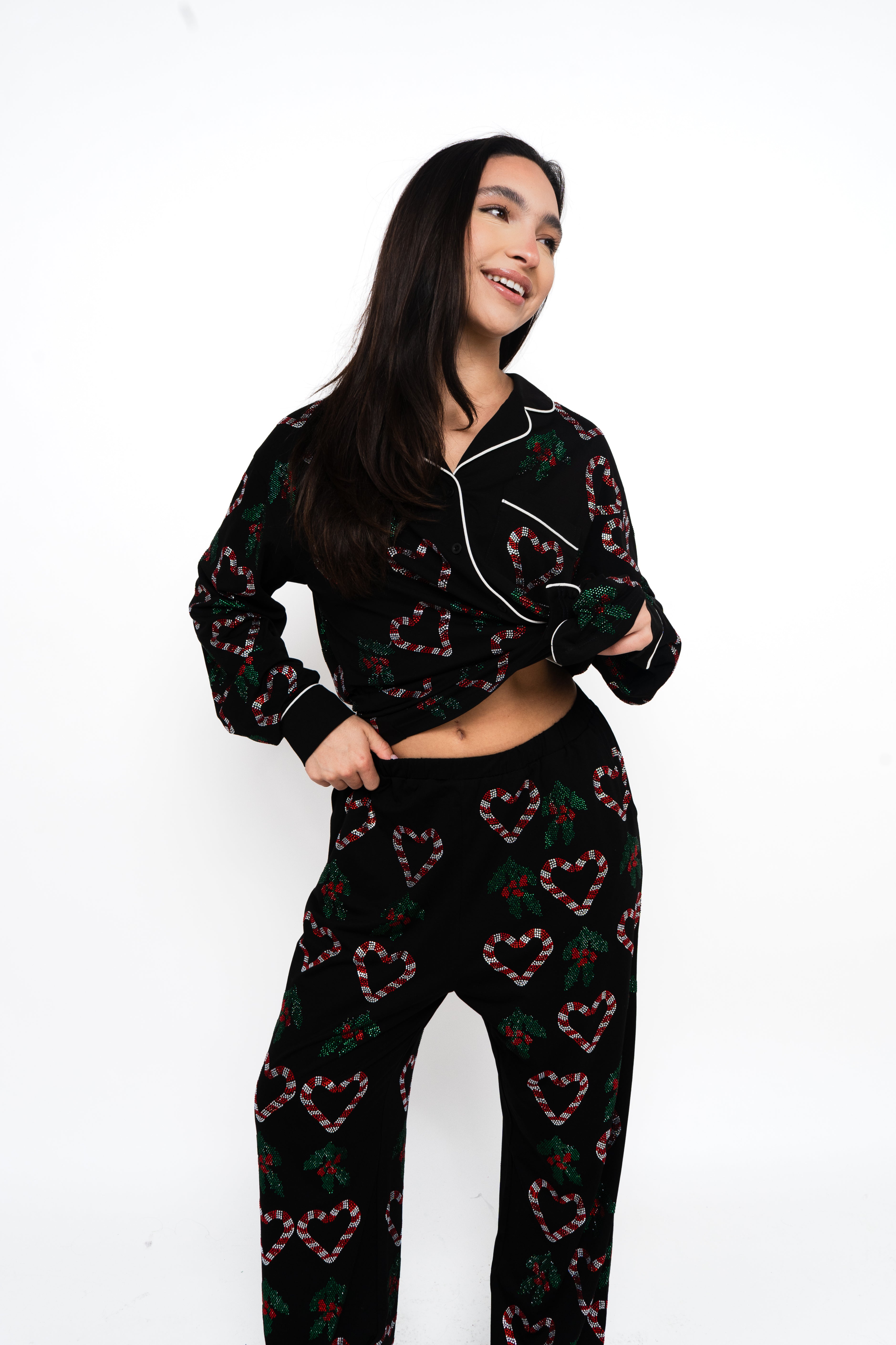 Black Holly & Peppermint Pajama Pant