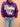 SAMPLE- Purple & White Stripe Long Sleeve Batter Up Sweater