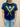 SAMPLE- Navy & Gold Baseball Tee