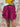 SAMPLE-  Pink Tinsel Skort