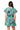Sample Teal Scattered Veggie Dress