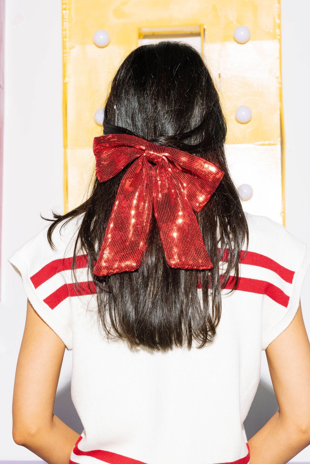 Full Sequin Hair Bows