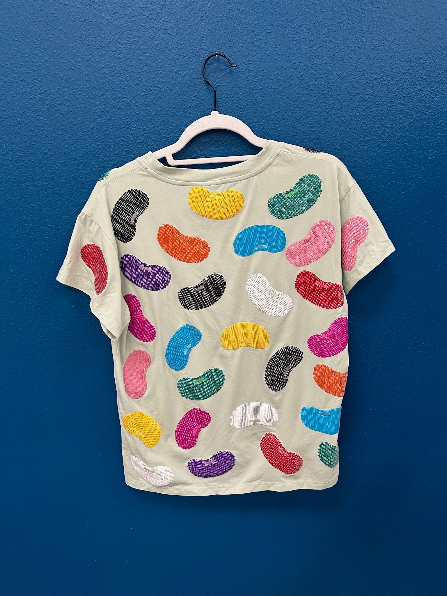 SAMPLE- Mint Multi Jelly Bean Tee