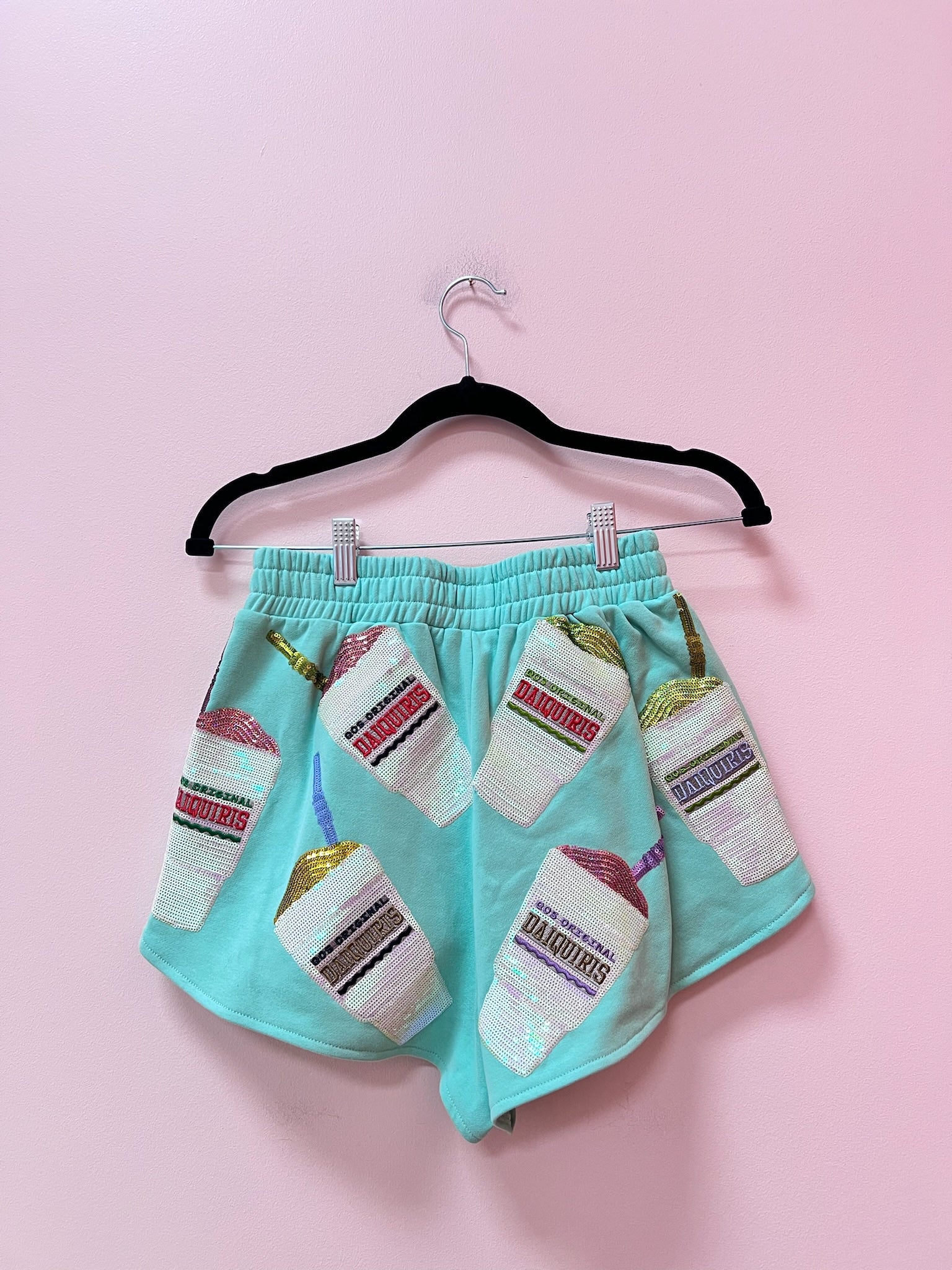 SAMPLE- MINT GREEN DAIQUIRI SHORTS