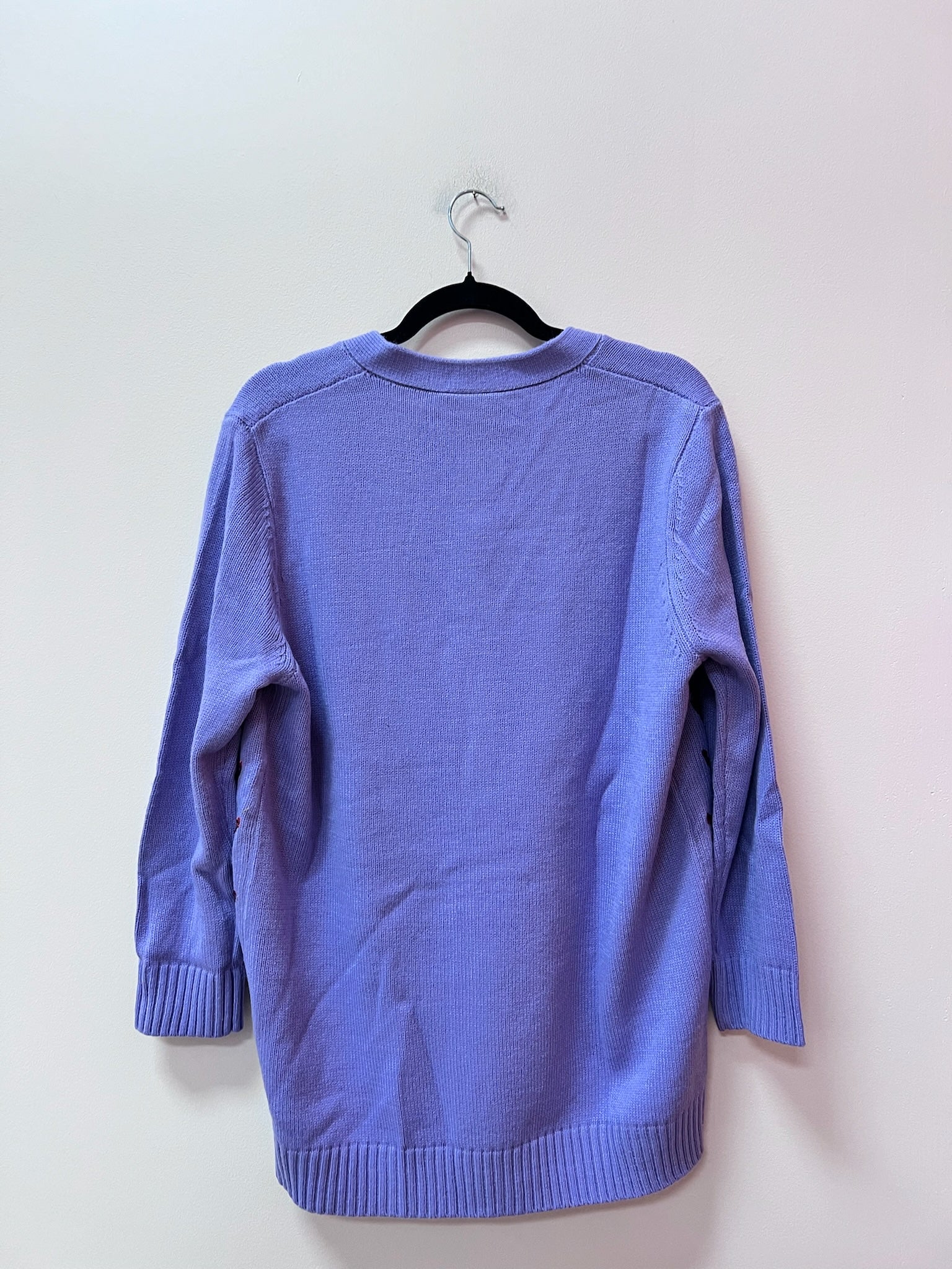 SAMPLE- PURPLE CRAWFISH CARDIGAN DRESS