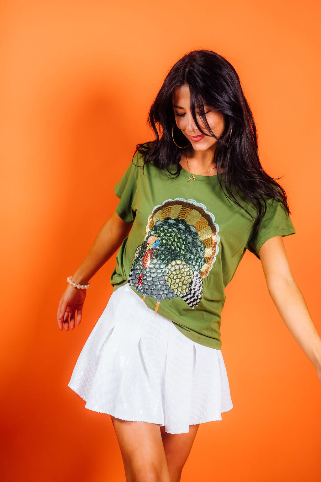 Olive Green Big Turkey Tee