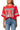 Licensed Texas Tech Oversized Gingham Jersey Tee