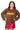 Kids Leopard Colorblock Trim Taxi Cab Sweater