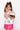 Kids Hot Pink Pleat Swing Shorts