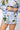 Blue & White Stripe Island Cotton Short