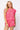 Neon Pink Full Sequin Zig Zag Sweater Short