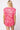 Neon Pink Full Sequin Zig Zag Sweater Tank