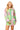 Licensed Pink & Green Colorblock Glinda and Elphaba Profile Cardigan