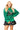 Licensed Green & Black Striped Elphaba Hat Sweater