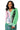 Licensed Colorblock Glinda & Elphaba Button Up Cardigan