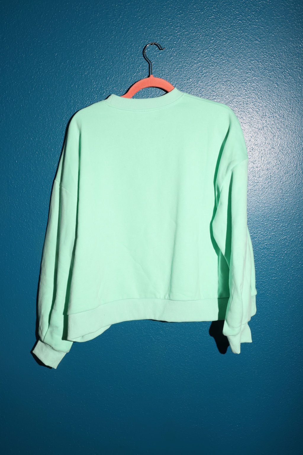 SAMPLE MINT GREEN 'LUCKY QUEEN' SWEATSHIRT