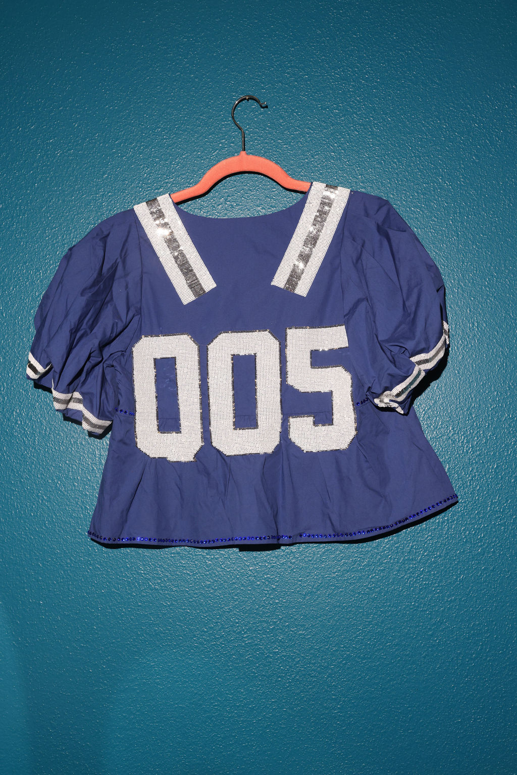 Sample QOS Jersey Peplum Top