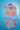 SAMPLE- BLUE & ORANGE GAUZE TOP/SHORT SET