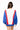 Licensed Sample - Kansas Football Player with Flag Sweatshirt