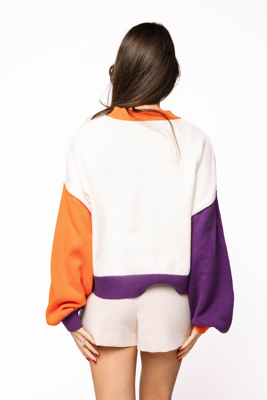 Licensed Sample - Clemson Pennant Sweater
