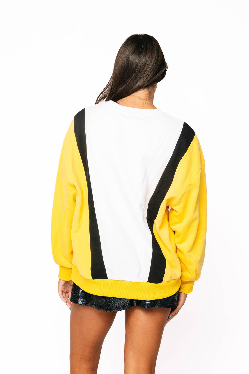 Licensed Sample - Mizzou Football Player With Flag Sweatshirt