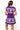 Licensed Sample - TCU Vintage Football Stripes Sweater Dress