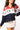 Licensed Ole Miss Quarter Zip Colorblock Sweatshirt