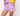 Purple Tie Dye with Yellow Tie Dye Band Shorts