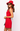 Red, Black & White 'Georgia' Tank Dress