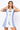 SAMPLE - Powder Blue & White 'Mississippi' Tank Dress