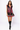 SAMPLE - Black Trim Full Sequin Chicken Vest Dress