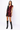 SAMPLE - Garnet & Black Chicken Cardigan Sweater Tank Dress