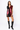 SAMPLE - Garnet & Black Chicken Cardigan Sweater Tank Dress