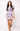 SAMPLE - Lavender Multi Tiger Head Button Up Sweater/Skirt Set