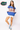 Licensed Sample - 'FLORIDA' Colorblock Jewel Letter Sweatshirt